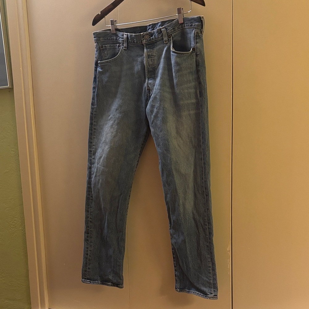 Levi's Men's 501 Button Fly Jeans 34x29